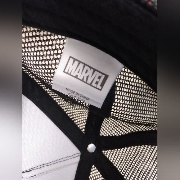 Punisher Marvel Superhero Comic Comics Authentic Mesh Trucker Cap Hat - Picture 10 of 10